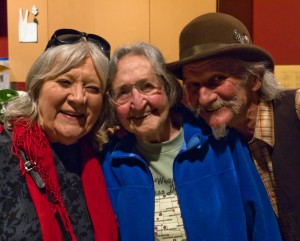 Barbara Dane, Faith Petric and Will Scarlett (Photo Richard Bermack)