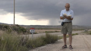 Nearing the end of our journey, we stopped at Milepost 46 where I read a passage from War is Beautiful where his unit is about to be attacked by Fascists troops only a thousand meters away. Then all of a sudden, a strong surge of wind suddenly picked up behind me, thunder and lightening boomed and sounded just like we were being shelled. I wept after reading the passage because I realized that I knew about as much about my father that I would ever know, yet I still would not be able to feel his arms around me. I am so proud of him.
