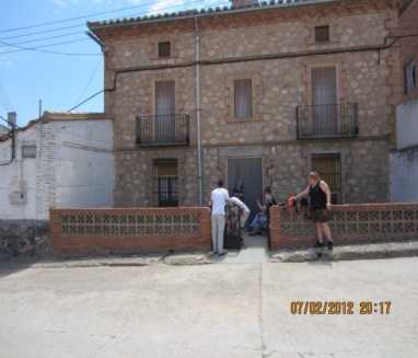 This is the 15th Brigade Hospital in Cuevas Labradas, In the attic on the 3rd floor we found graffiti on the whitewashed walls of the former hospital ward. One note written in pencil reminded wounded soldiers: “Don’t spit on the floor”. Perhaps it was “Queen Annie, our most important Nurse” in War is Beautiful.
