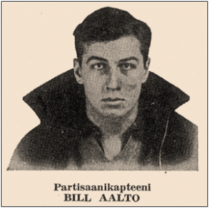 William Aalto. Photograph from K. E. Heikkinen, ed., Meidän Poikamme Espanjassa (Our Boys in Spain), Finnish Workers Federation, USA, Inc., 1939.