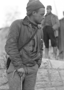 Saul Wellman, Political Commissar of the MacKenzie-Papineau Battalion, February 1938. The 15th International Brigade Photographic Unit Photograph Collection; ALBA Photo 11; ALBA Photo number 11-0952.