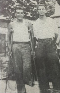 Marc Haldan and Morris Brier, from The Lincoln Brigade a Picture History by William Loren Katz and Marc Crawford