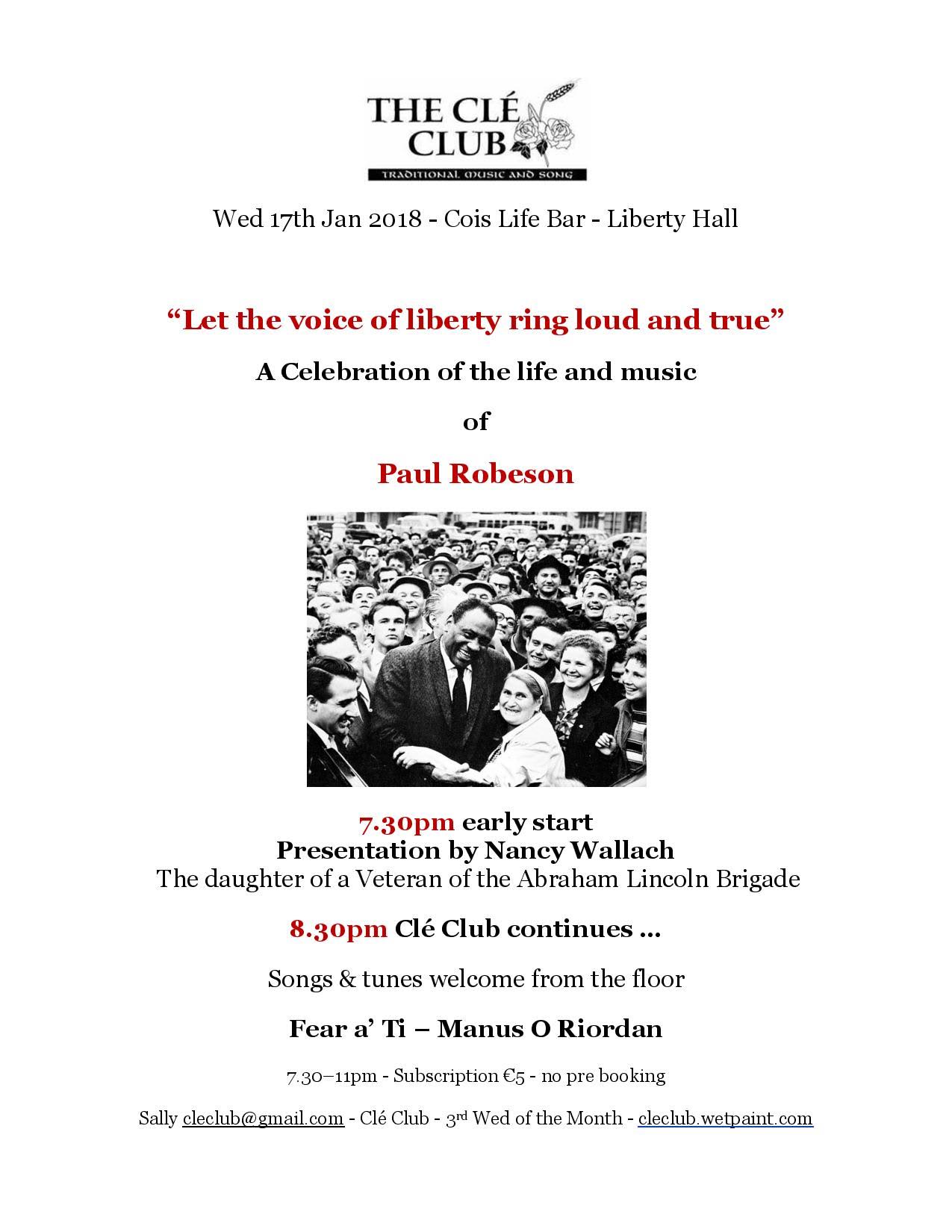 Ireland Robeson Poster