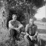 Lincoln-Washington Machine Gunner Company Post Office, Almuchel, Brown, Battalion Postman and Wilson, Brigade Postman, September 1937. Harry Randall: Fifteenth International Brigade Films and Photographs; ALBA PHOTO 011; 11-0710; Series C; Tamiment Library/Robert F. Wagner Labor Archives Elmer Holmes Bobst Library 70 Washington Square South New York, NY 10012, New York University Libraries.