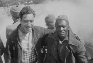 Setty and Mack Coad from Alabama, Darmos, April 1938, Harry Randall: Fifteenth International Brigade Films and Photographs; ALBA PHOTO 011; 11- 034, Tamiment Library/Robert F. Wagner Labor Archives