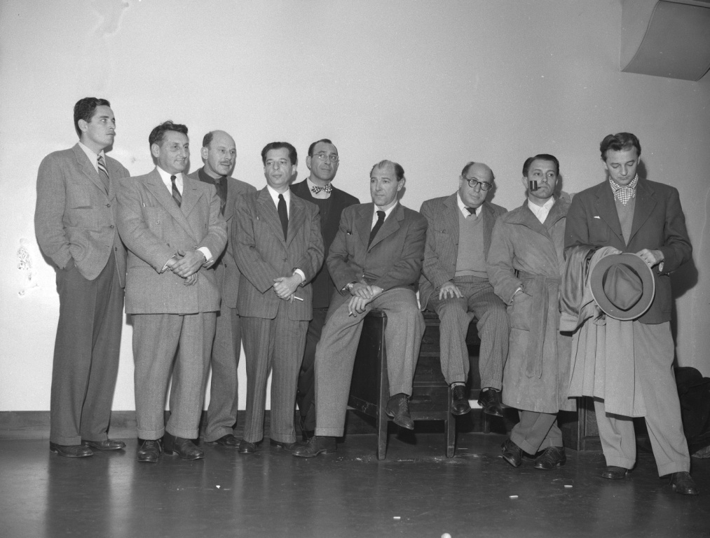 Nine_of_the_Hollywood_10_charged_with_contempt_of_Congress_1947_compr