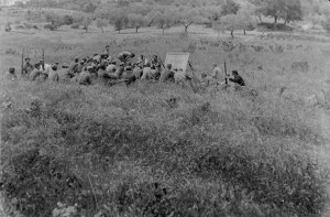 XVth International Brigade School for Cabos, May 1938; Harry Randall: Fifteenth International Brigade Films and Photographs; ALBA PHOTO 011-1136 (D472); Tamiment Library/Robert F. Wagner Labor Archives Elmer Holmes Bobst Library 70 Washington Square South New York, NY 10012, New York University Libraries.