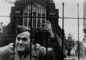 Isidore Irving Fajans, soldier of the Abraham Lincoln Brigade who reported discrimination by the military when trying to enlist during WWII. Source: Abraham Lincoln Brigade Archives