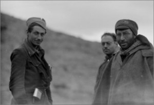 Transmissions: Harry Fellman, John Rossen and Harry Perlman, March 1938; Harry Randall: Fifteenth International Brigade Films and Photographs; ALBA PHOTO 011; Series C: Group Portraits, September 1937-August 1938; 11-1049; Tamiment Library/Robert F. Wagner Labor Archives Elmer Holmes Bobst Library 70 Washington Square South New York, NY 10012, New York University Libraries.